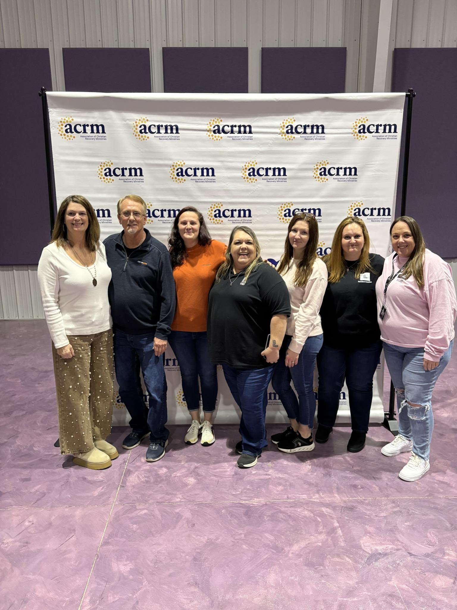 LifeSource staff at the ACRM conference